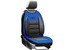 Saltea lombară husă pentru scaun auto Pok-Ter GT Ergonomic albastru