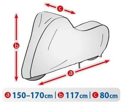 Husa auto protectie exterioara Kegel Scuter S 150-170/117/80cm 