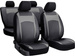 Huse pentru scaune auto Pok-Ter Design Leather Piele Gri
