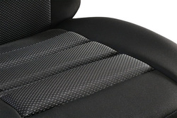 Husa matlasata pe scaunul din fata VIP ERGONOMIC MODELUL 1, culoare negru