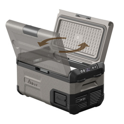 Lada frigorifica auto profesionala USB bluetooth 5.0 Yolco FCX18 CREAM 18L 12V 24V 100-230V