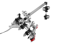 Aguri Cruiser Ultimate 3 Platforma de bagaje pentru 3 biciclete 13pini Argintiu