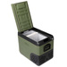 Frigider portabil de voiaj auto cu compresor Yolco KX40 GREEN 34L + căști wireless impermeabile