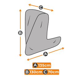 Husa de protectie pentru scuter electric AZILO Scoot Armor marimea XL
