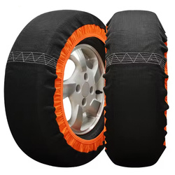 Lanturi de zapada textile AZILO Snow Sock XXL, Bionic Fiber, omologate, montaj rapid, cu geanta