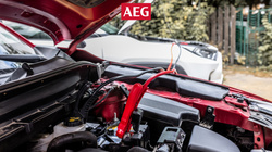 Cabluri de pornire AEG DIN 25 carcasă de protecție iluminată pentru pornire 1100A 3.5 m