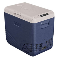 Frigider portabil de voiaj auto cu compresor Yolco NX50 Blue 47L 12V 24V 240V