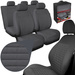 Huse pentru scaune auto Auto-Dekor Modern MC2 Piele Ecologica Gri