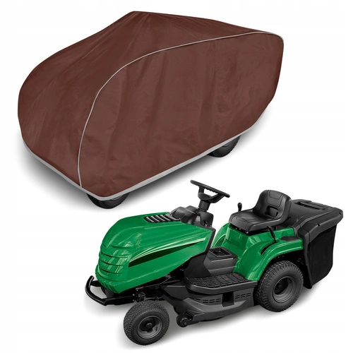 Husă de protecție pentru tractor de grădină Kegel-Błażusiak cu coș, mărime XL, maro