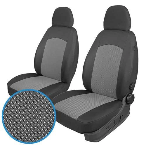 Huse pentru scaunele din fata auto Atra Comfort 1+1 T01 Gri