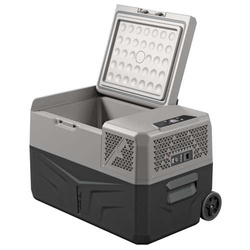 Lada frigorifica auto profesionala cu compresor Yolco BCX30 GREY 28L + baterie modulara + scut termic