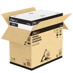 Frigider portabil de voiaj auto cu compresor Yolco KX40 Sand 34L