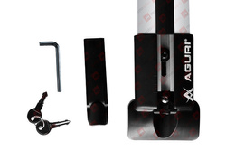 Bare portbagaj din aluminiu Aguri Prestige II S4 Argintiu