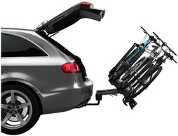 Suport de biciclete, Thule Velocompact 926, Pentru 3 biciclete, Negru