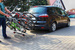 Suport de biciclete Amos TYTAN 4, pentru 4 biciclete, Negru/Argintiu