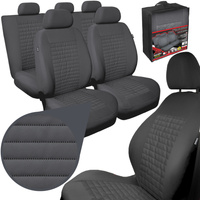 Huse pentru scaune auto Auto-Dekor Modern MC2 Piele Ecologica Gri