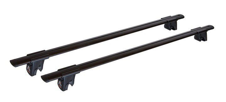 Set bare portbagaj din aluminiu cu cheie 135 cm AGURI RUNNER II AL 1.35 C/D Negru