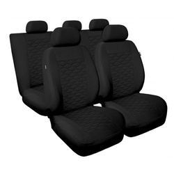 Huse pentru scaune auto Auto-Dekor Modern MP1 Piele Ecologica Negru