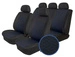 Huse pentru scaune auto Atra Comfort T13 Negru-Albastru 9 piese