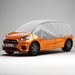 Capac de acoperiș și geam auto AZILO Pro Igloo - dimensiune S-M hatchback + geantă