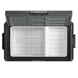 Lada frigorifica auto profesionala cu compresor Yolco TCX60 CARBON 63L + baterie modulara + panou solar 200W