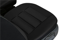 Saltea presată pentru scaunul din față al mașinii Pok-Ter Leather Ergonomic Negru