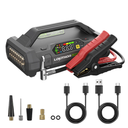 Lokithor JA3000 PRO Jump Starter Auto 12V 3000A Compresor Powerbank Baterie LiFePO4 4in1