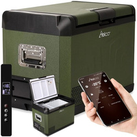 Frigider de călătorie cu compresor Yolco GCX47 Verde 47L 12V 24V 240V