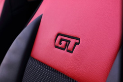 Saltea lombară husă pentru scaun auto Pok-Ter GT Ergonomic rosu