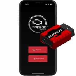 Interfata Diagnoza Auto Multimarca SDProg OBD Negru Programul şi SDProg in limba romana