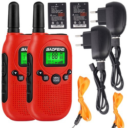 Stație walkie-talkie Baofeng BF-T6 Panda Roșu PMR