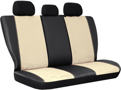 Huse pentru scaune auto Pok-Ter Alkantara piele Bej