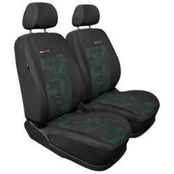Huse universale pentru scaunele din față ale autoturismului 1+1 Auto-Dekor Verde
