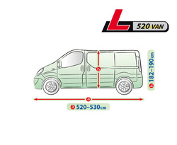 Prelata auto Kegel-Błażusiak Mobile Garage L520 VAN