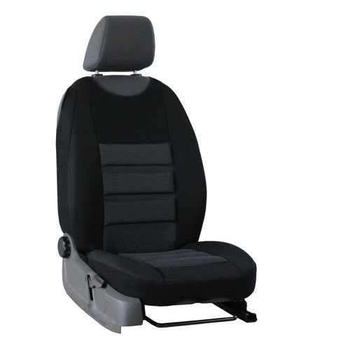 loyalty progeny Derivation Husa matlasata pe scaunul din fata VIP ERGONOMIC MODELUL 1, culoare negru  wzór 1 | Huse auto \ Husa pe scaunul Iveco \ Daily (III) Volkswagen \ Polo  (II) Toyota \ Yaris (
