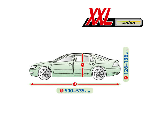 Prelata auto Kegel-Błażusiak Mobile Garage Sedan - XXL