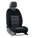 Husa matlasata pe scaunul din fata VIP ERGONOMIC MODELUL 2, culoare negru
